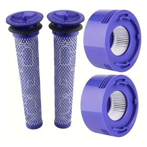 Remplacement du filtre pour les aspirateurs sans fil Dyson V7 V8 Animal Absolute, tête de moteur comparée aux pièces 965661-01 et 967478-01 (1/5)