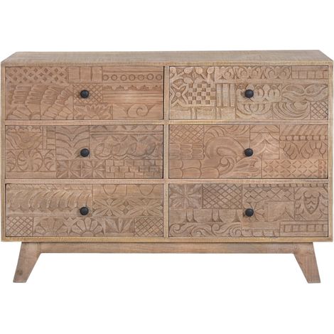 Comoda Mango 118X40X81 Tallado (1/5)