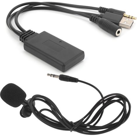 Adaptateur universel pour voiture AUXIN Bluetooth avec microphone sans fil et mains libres (1/5)