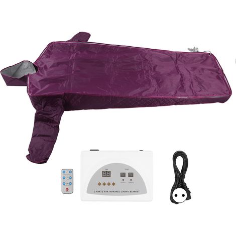 Couverture infrarouge lointain avec bonnet, évacue humidité, froid et acide, transpiration vapeur 650W EU 220V (1/5)