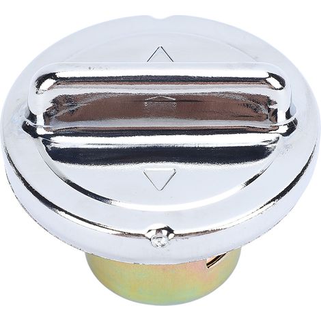 Ortviai Bouchon de Réservoir en Alliage Métallique pour Scooter, ATV et Cyclomoteur GY6 (49–250 cm³) – Étanche & Antirouille