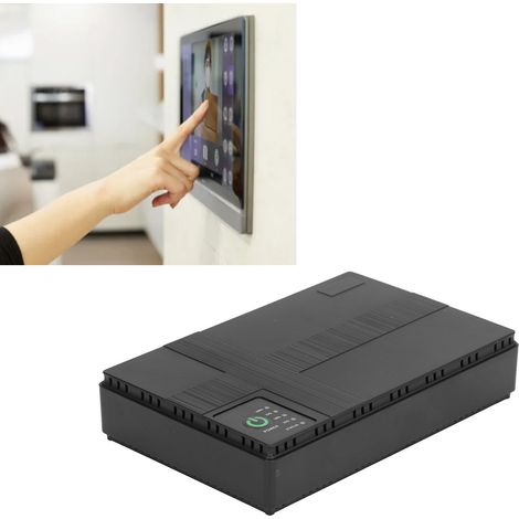 Alimentation sans interruption haute capacité de 10 400 mAh avec longue durée de vie de la batterie tension de sortie 5 V/9 V/12 V/POE 15 V/POE 24 V alimentation de secours pour la surveillance des (1/5)