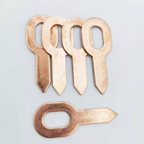 50 anneaux de débosselage pour panneaux de carrosserie, outil de redressage par points pour soudeuse (1/4)