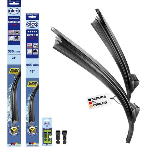 alca® Scheibenwischer passend für RENAULT KANGOO Express (01.2021 - 07.2026) SUPER FLAT Flachbalkenwischer (1/5)
