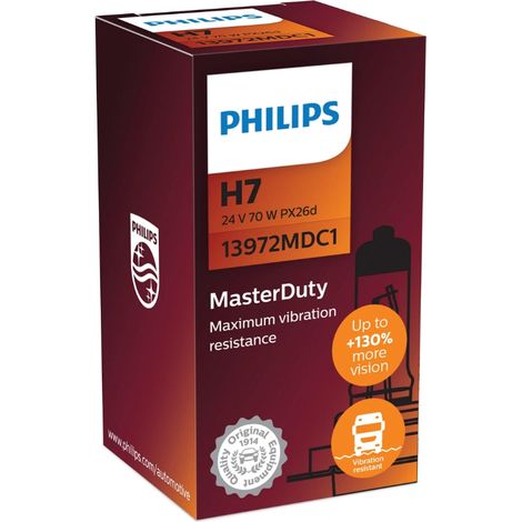 Ampoule pour éclairage avant H7 24V Master Duty Philips