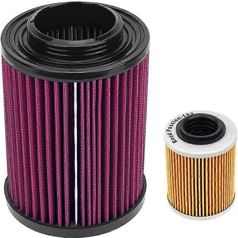 Kompatibles Motorrad-Luftfilter- und Ölfilter-Kit für Can-Am 1000 1000R 650 800R L 450 500 570 L450 L500 4x4 6x6 LE XMR XT Camo XXC DPS EFI (Luft- und Ölfilter) (1/5)