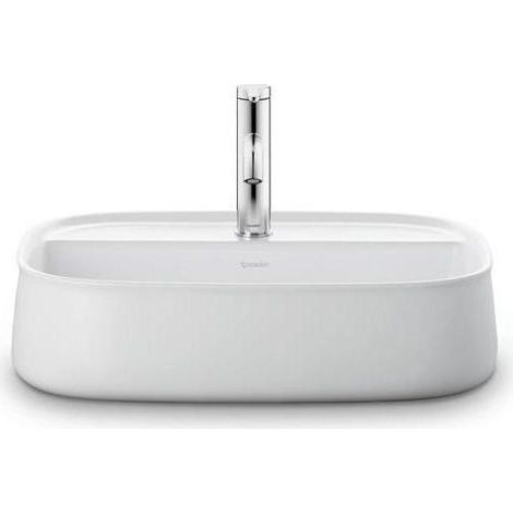 Duravit Zencha Aufsatzbecken 550 mm, ein Hahnloch, 2374553271 (1/5)