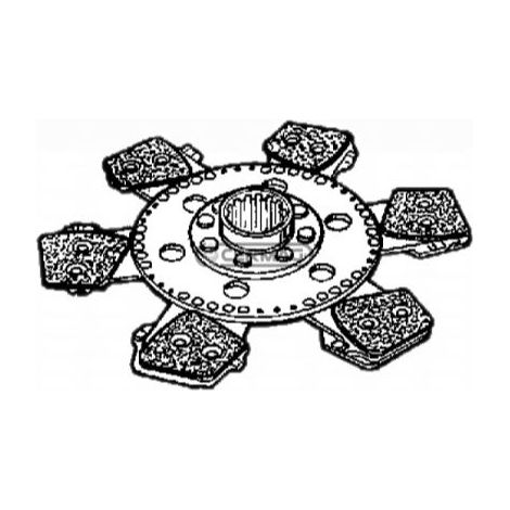 Disco frizione NEWHOLLAND per trattore agricolo 880.5 880.5DT 980 15261