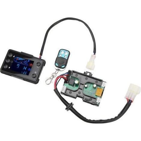 Motherboard mit LCD-Bildschirm, Fernbedienung und integriertem Display für 12V 5kW Standheizung, kompatibel mit Luft- und Dieselheizungen für Autos, Busse und Züge.