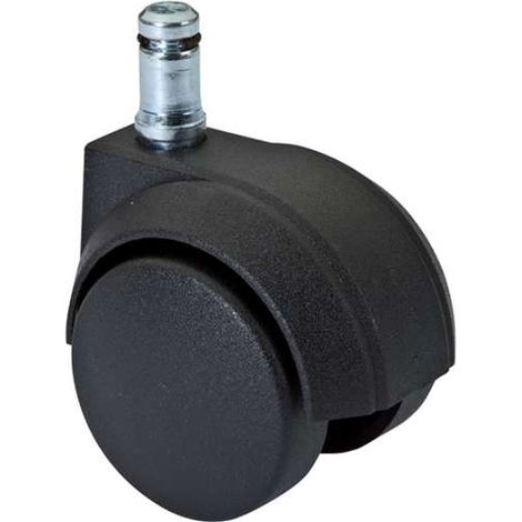 Ruota per sedie ufficio Diam. 50 mm. perno ad incastro