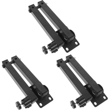 3 Ensembles Support De Projecteur Supports D'étagère Fournitures pour La Maison Étagère Murale pour Routeur Étagères Murales WiFi Appareil Photo Acier Inoxydable Support De Routeur (1/5)