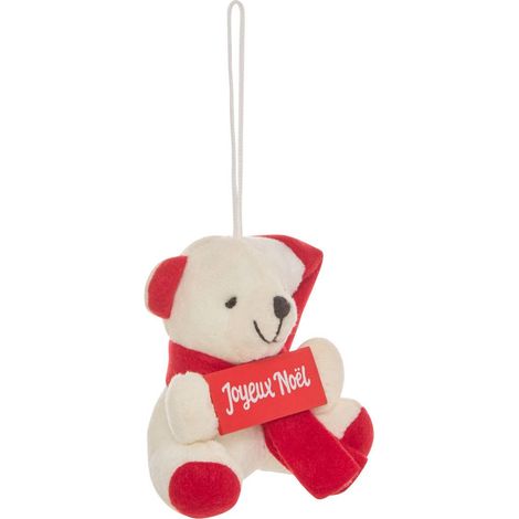 Sosp 2ass orso 8cm blc rge p - Feeric lights & christmas (1/3)