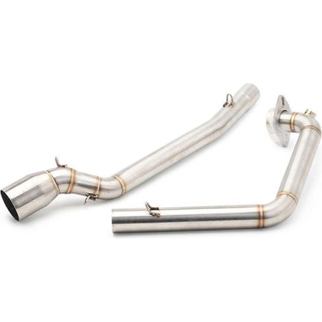 Edelstahl-Vorderauspuff-Verbindungsrohr für GSXR125, GSXS125, GSXR150 und GSXS150 Motorräder (2017-2024). (1/5)