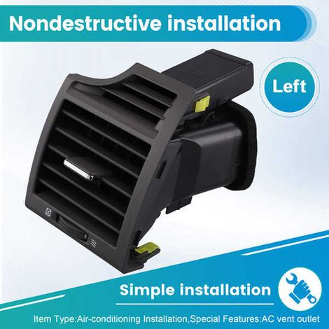 Part numbers 55650-06130 and 55660-06130 apply to the left air vent of a 2006-2011 Toyota Camry. (1/5)