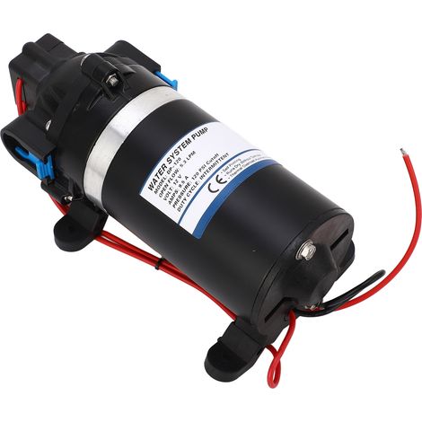 8,3 bar 20 GPH Selbstansaugende tragbare Mikro-Elektromembran-Wasserpumpe DC12V mit hoher Förderhöhe (1/5)