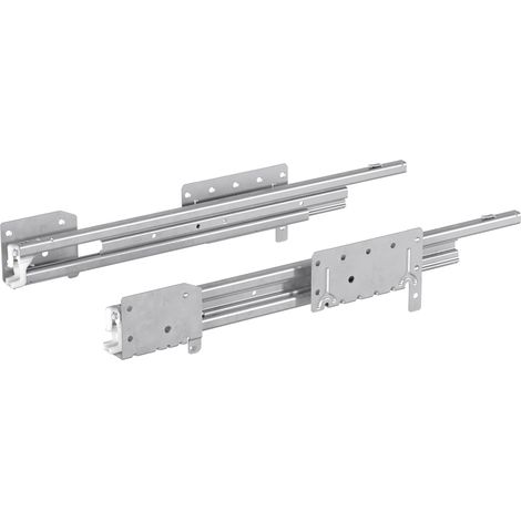 Hettich Stahlschubkasten-Auszugsführ. Vollauszug Quadro Duplex 25 41083 (1/3)
