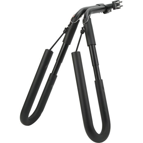 Porte-surf professionnel robuste et amovible pour vélos de route et VTT, noir (1/5)