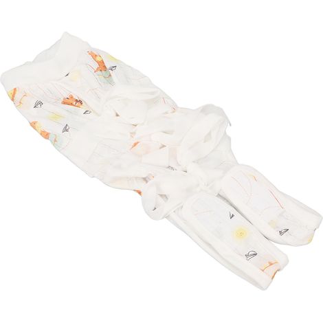 Atmungsaktiver Genesungsanzug aus Baumwolle für Hunde und Katzen, Kleintier-Overall, Giraffe M (1/5)