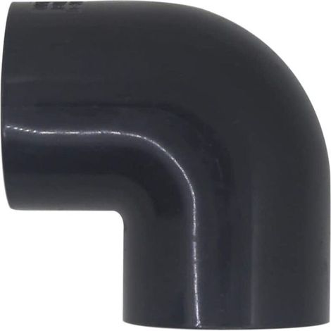 Manchon coude 90 pvc 20 25 32 40 50 63 75 90 110mm raccord pression pvc PN16 (1/5)