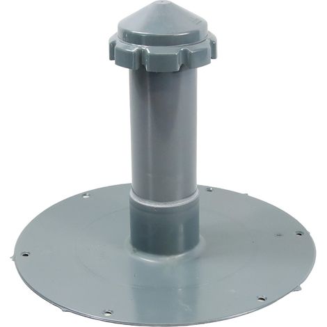 Flachdachlüfter mit Flansch aus Hart-PVC DN50 - DN150 (1/3)