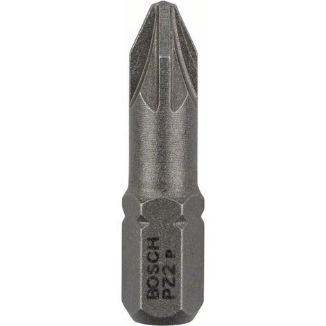 Bosch Schrauberbit Extra-Hart, PZ 2, 25 mm, 25er-Pack