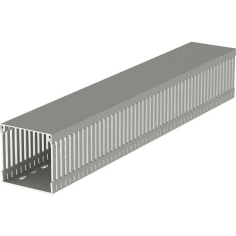 Unex Verdrahtungskanal gr RAL7030 80x80 80.80.77 2 Stk (1/3)