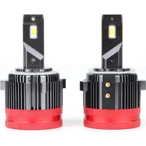 Set mit 2 LED-Diodenlampen H7 12V 110W 30000 lm für VW-Scheinwerfer – passend für GOLF 6/7 (MK6/MK7), JETTA MK6, TOURAN T
