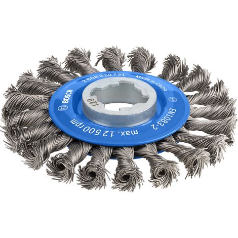 Bosch Brushing PRO Metal heavy X-Lock Wire Wheel 115 x 0.5 mm Thread 2608620731 (1/5)