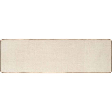 vidaXL Alfombra de área Marrón Claro 60 x 200 cm yute (1/2)
