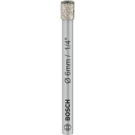 Bosch - Foret diamanté pour carrelage et tuile, diamètre 6 mm 2608599049 (1/5)