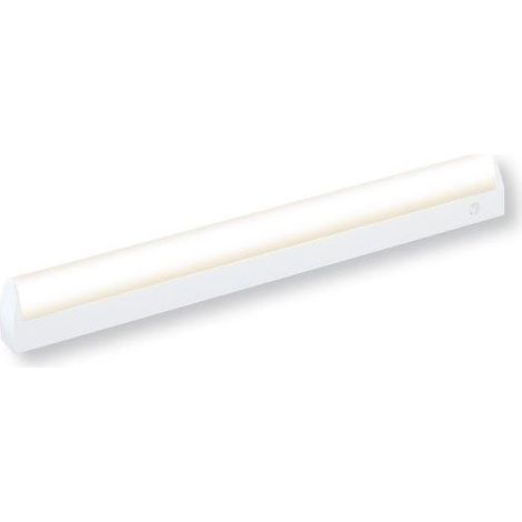 Legrand – Applique de salle de bain fluo 18W – Diffuseur polycarbonate 660x42x82mm – Tube T8 culot G13 3000K 1350lm 230V étanche IP44