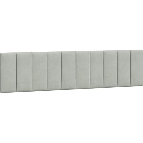 Maison Exclusive - Cabecero de cama acolchado Hanko terciopelo gr (1/5)