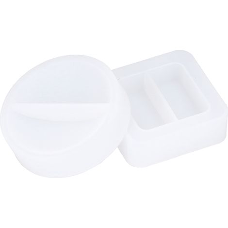 moules en silicone pour cendriers, à faire soi-même, avec une surface miroir brillante et un fini cristal/époxy.