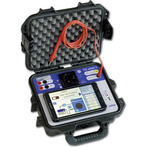 [GEBRAUCHT] Gmw Tg Omni 1 De At Med Vde Prüfgerät Gerätetester Prüfgeräte Prüfen Elektrik    B-Ware