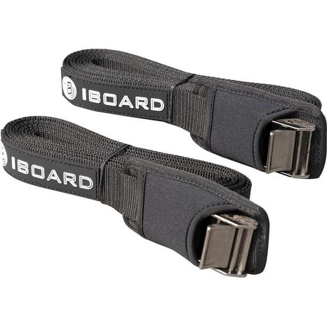 Spanngurte 2er Set 3,8m für Surfboard Kajak SUP Dachträger Schwarz