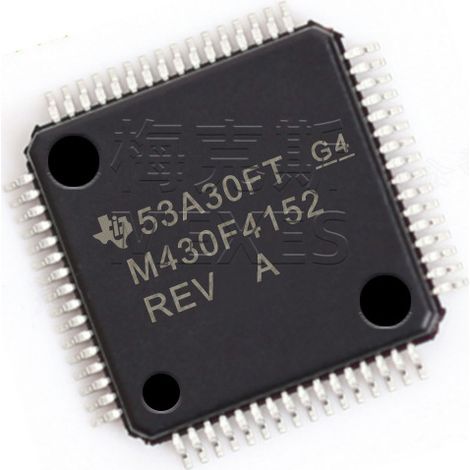 MSP430F4152IPMR and MSP430F4250IDLR chips, electronic components and electronic parts (5 units each).