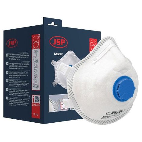 Masque FFP3 jetable avec valve JSP - Lot de 10