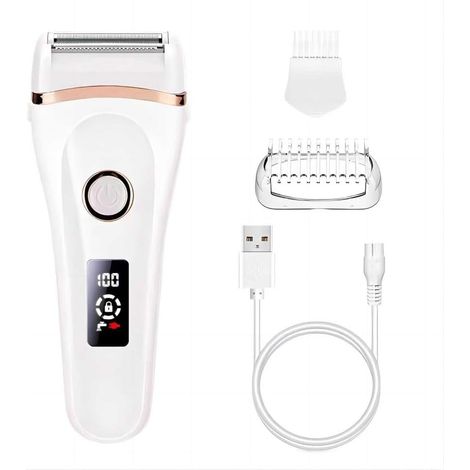 Legs Shaver, Womens Facial Hair Shaver with LED Lights, Can Painlessly Remove Body Hair (1/5)