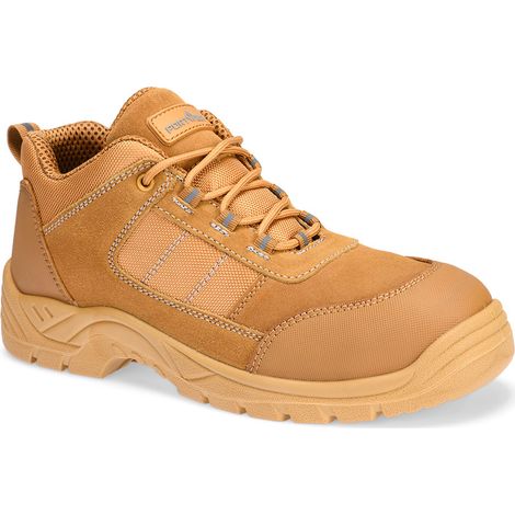 Flachschuhe Composite Textil Wildleder S1 Sr Fo - Größe 40 - Weizen - Portwest