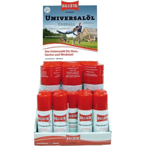 Mostrar Universalhuile Spray9X200 Ml + 9X50 Ml Ballistol
