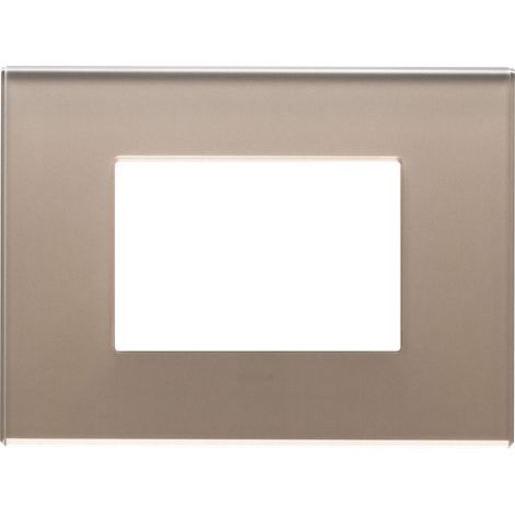 VIMAR - 22653.77 Placca 3M opale bruno
