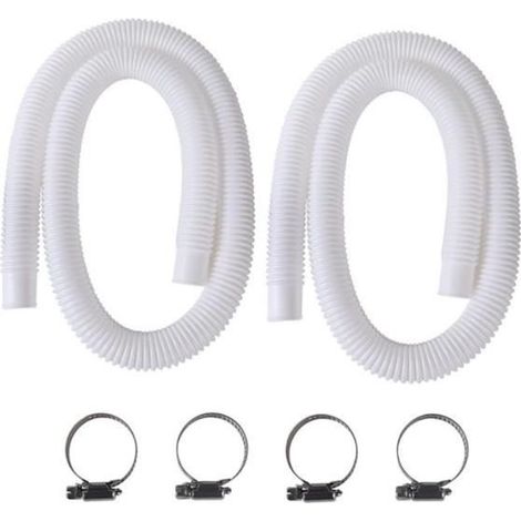 Intex Poolschlauch - 2-teilig - 150 cm - transparentes PVC - 32 mm