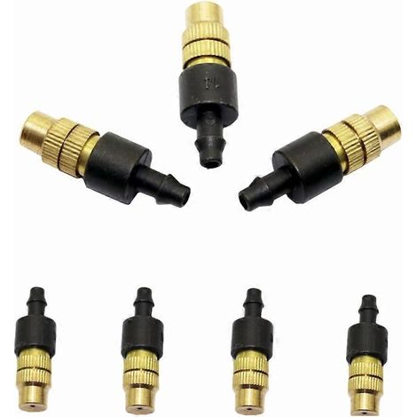 Garden Copper Nozzle Spray Atomization Tool with Adjustable Function 24Set