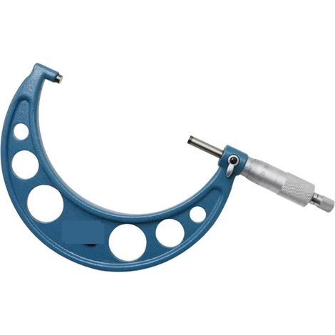 Micromètre 100-125 mm, micromètre intérieur extérieur Outil de Mesure micromètre 0,01 mm (1/4)