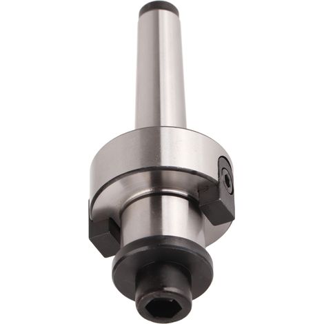 Adaptateur d'arbre de fraiseuse à coquille à queue M10, double butée latérale, porte-pince conique en acier au molybdène (1/5)