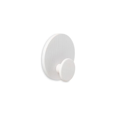 GANCIO ADESIVO IN LEGNO INOFIX BIANCO- 6,0 pz