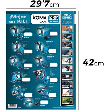 Affiche Promo Koma Tools A3 Visibilité Thématique Sans Pvp - Edm