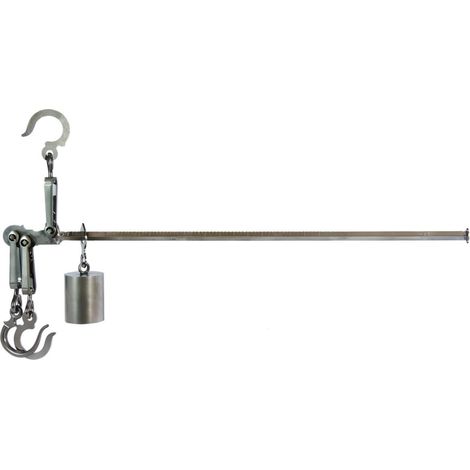 Pèse-poids, Balance pylone polie 15 Kg coloris Gris (1/3)