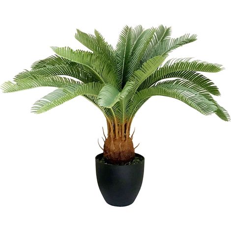 70cm Artificial Tropical Cycas Palm Plant (1/4)