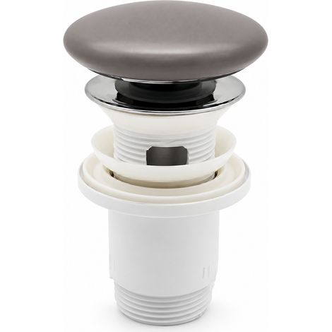 Piletta Scarico Click Clack per Bidet Infinity Nymo Grigio Pietra Opaco